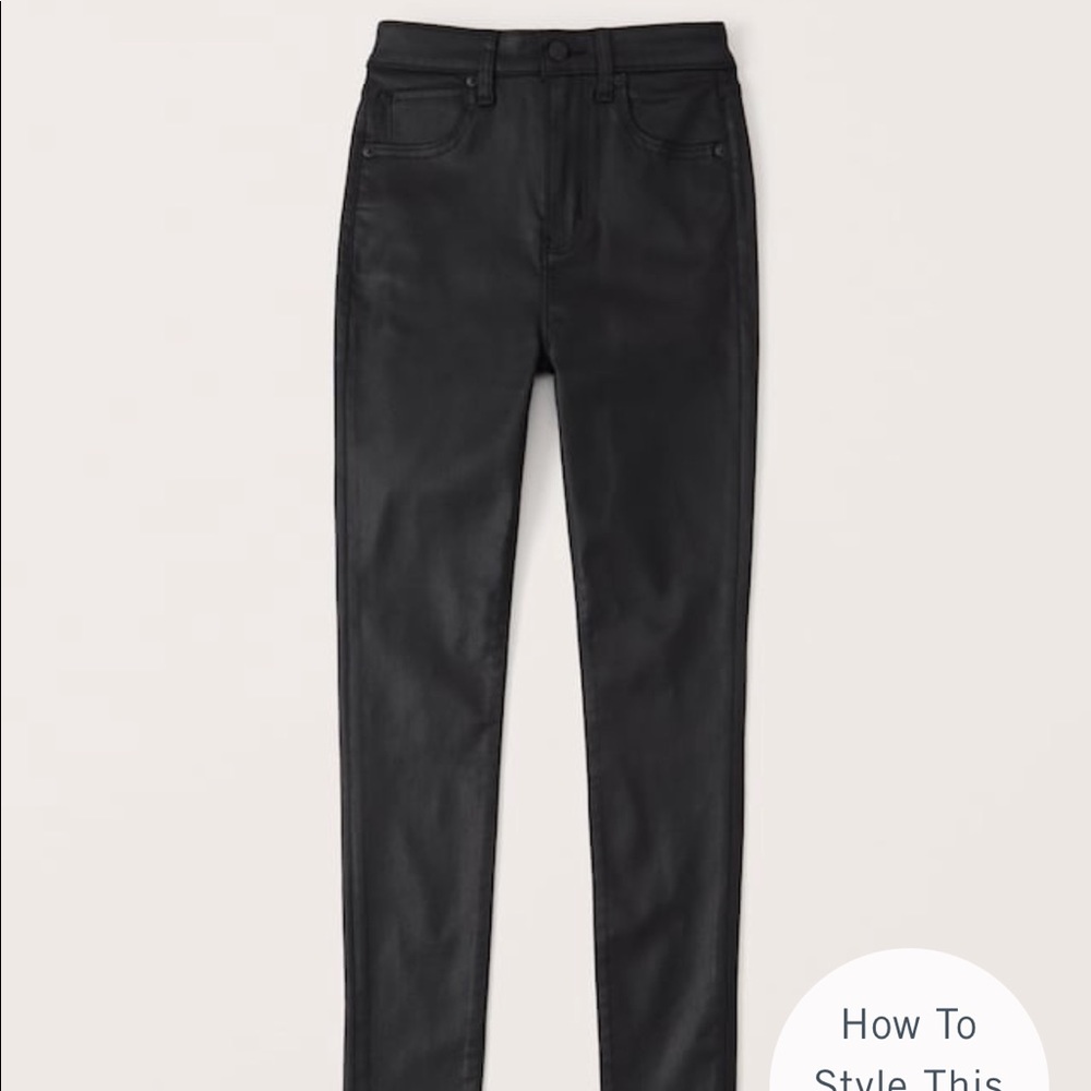 Abercrombie High Rise Super Skinny Jeans